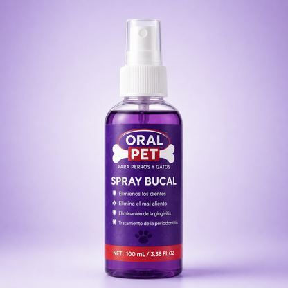 OralPet™ El spray dental para perros y gatos Sin cepillo. Sin lucha. Sin culpa.